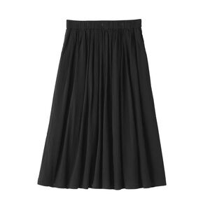 MUJI High Twisted Veil Gathered Skirt size M